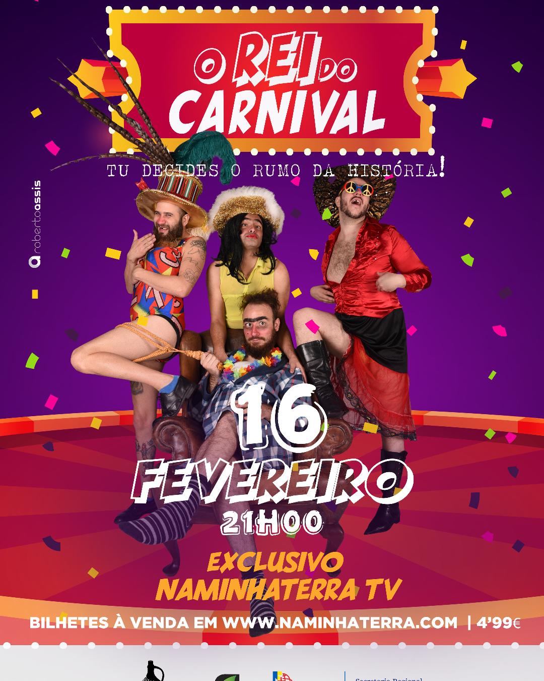 O REI DO CARNIVAL - Espetáculo de Carnaval 4LITRO