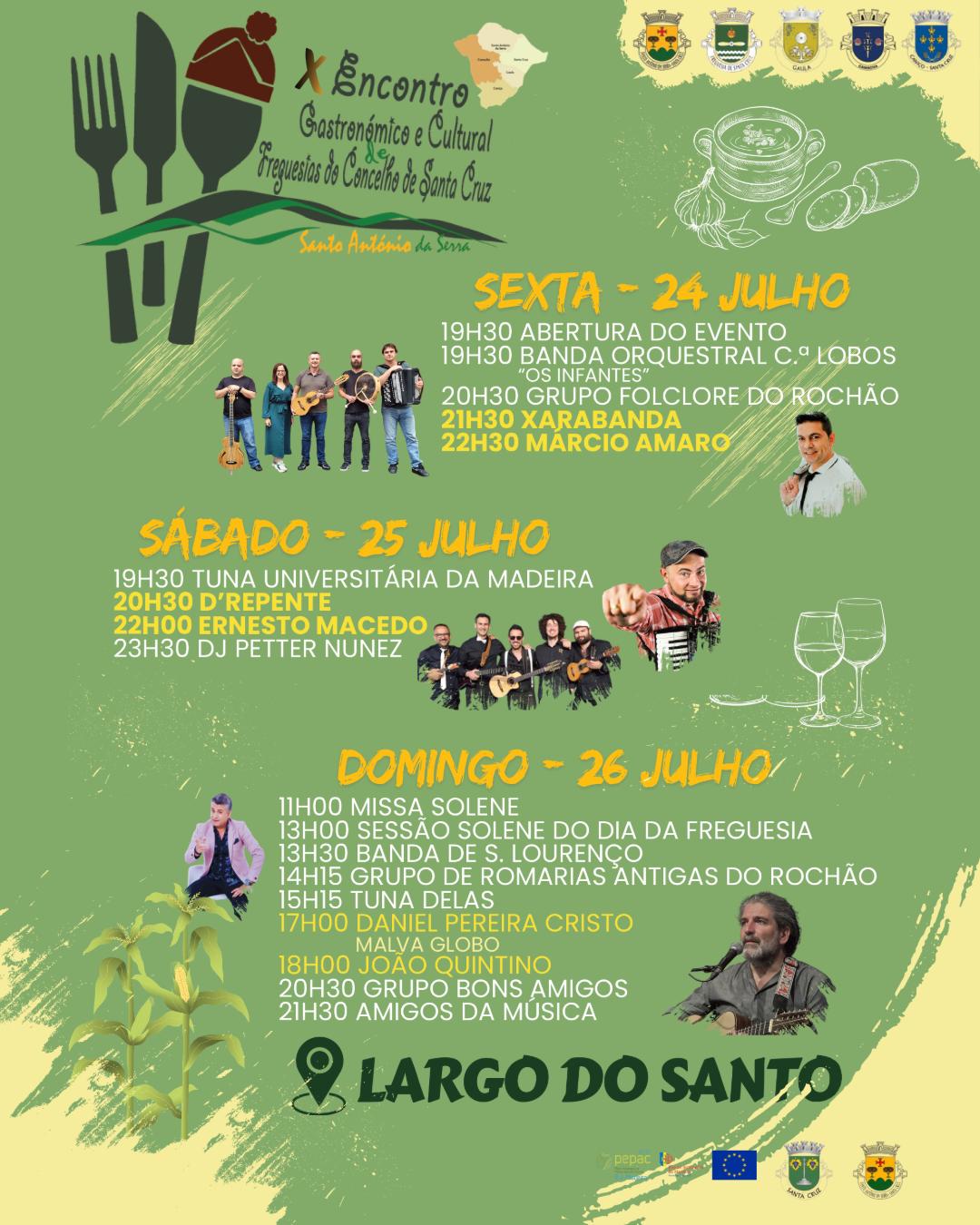 ENCONTRO GASTRONÓMICO E CULTURAL DAS FREGUESIAS DE SANTA CRUZ 2026