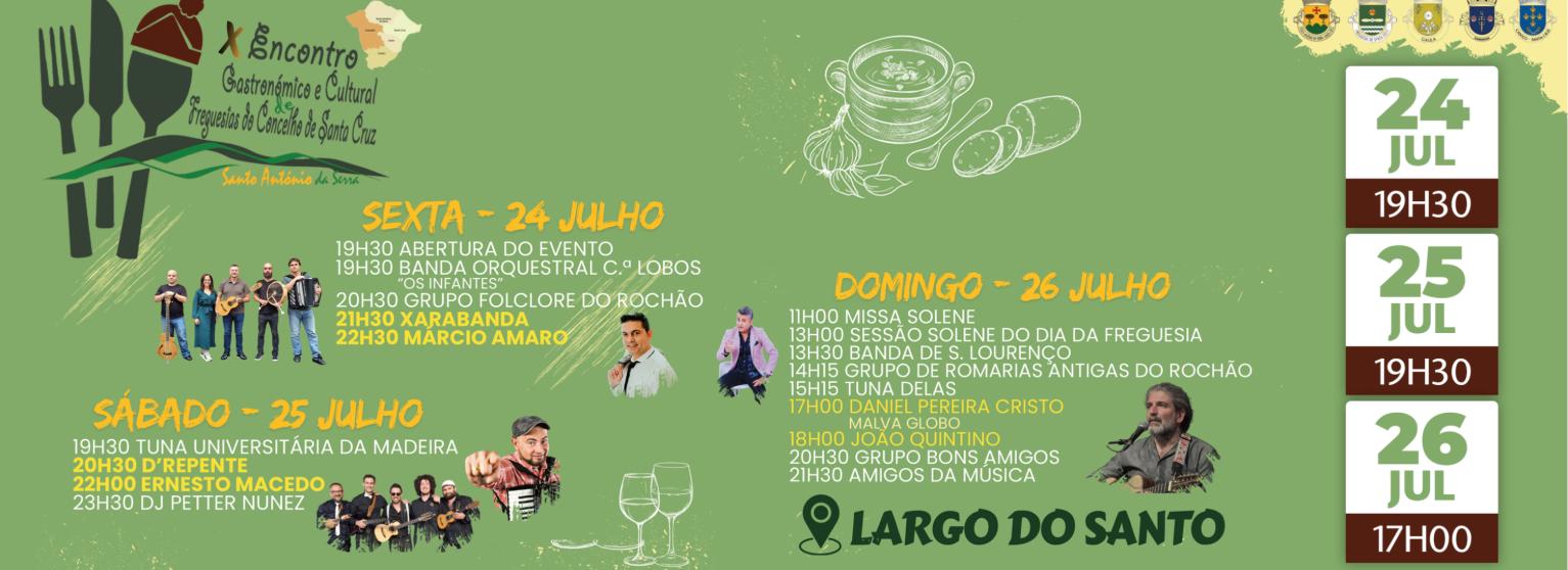 ENCONTRO GASTRONÓMICO E CULTURAL DAS FREGUESIAS DE SANTA CRUZ 2026