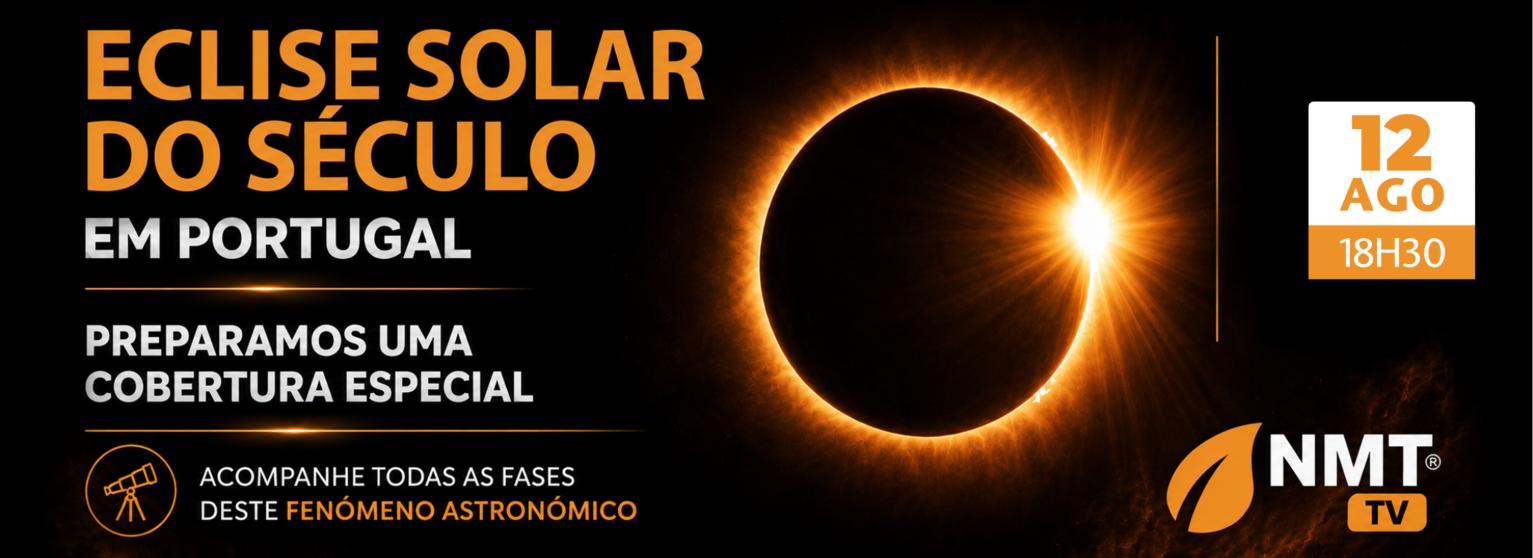 O ECLIPSE SOLAR DO SÉCULO EM PORTUGAL 